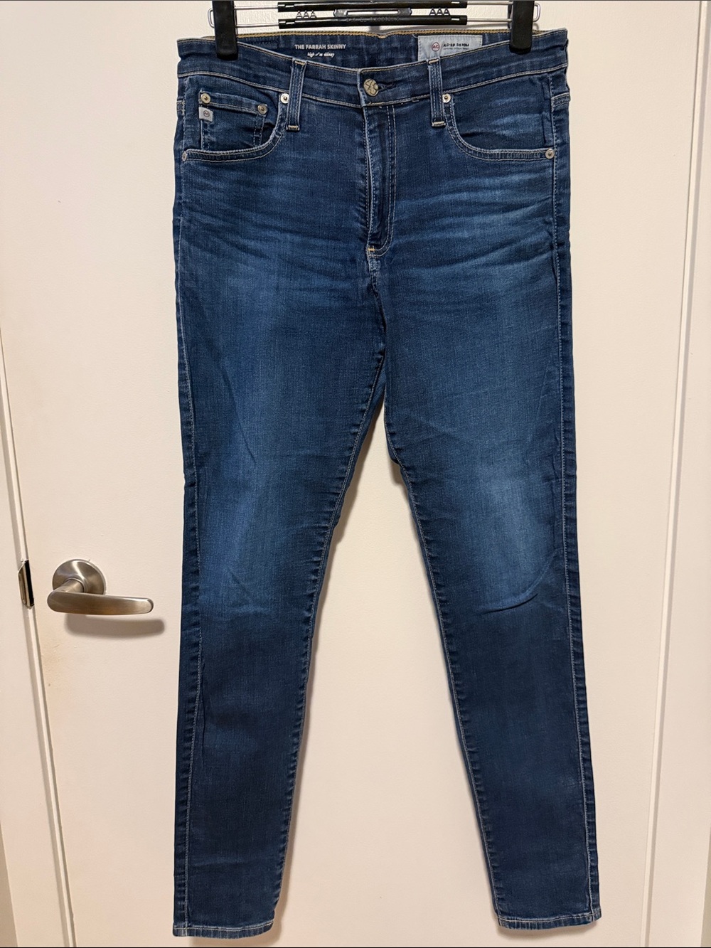 AG Adriano Goldschmied Women’s Indigo Skinny Jeans